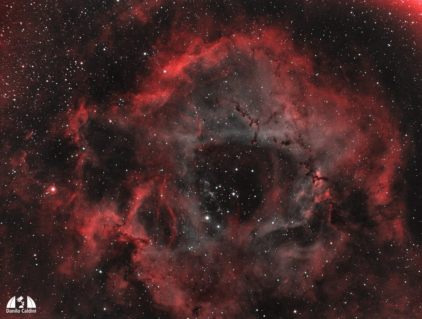 Gruppo Astrofili Di Piacenza Ngc 2237 Nebulosa Rosetta