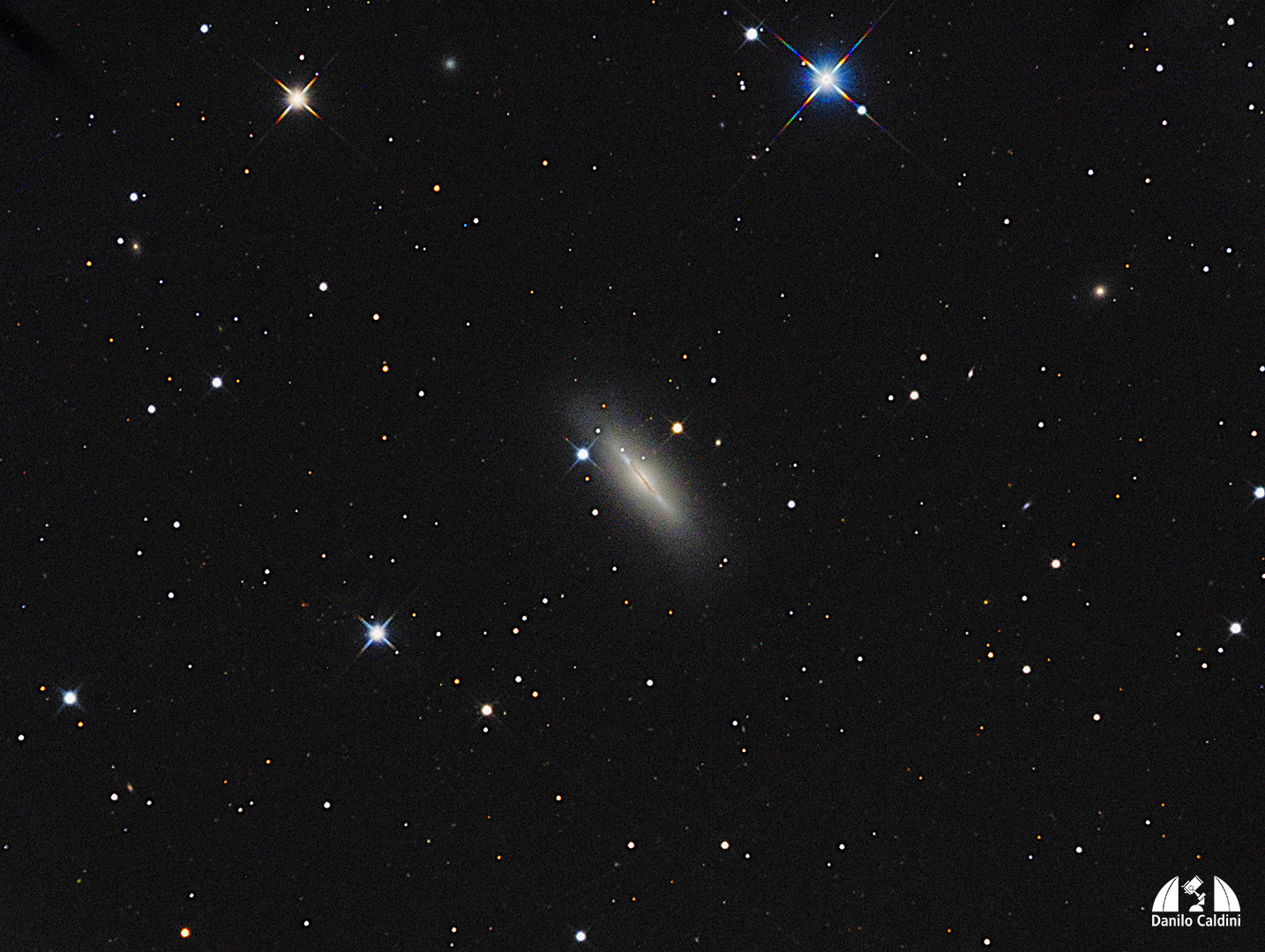 Gruppo Astrofili di Piacenza NGC 5866 Galassia Fuso