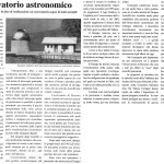 Nei Pressi di Pecorara è in fase di realizzazione un osservatorio, sogno ti tanti astrofili.