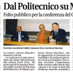 Folto pubblico per la conferenza del Gruppo Astrofili tenuta da Giuliano Gallazzi.